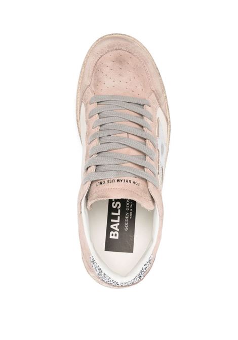 Sneakers ball star in rosa, argento e bianco Golden Goose - donna GOLDEN GOOSE | GWF00327F00612282435